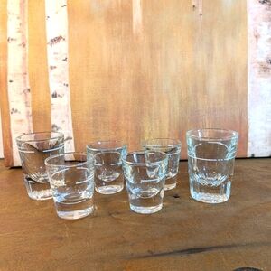 LAST CHANCE!! Clear Glass Shot Glass Set